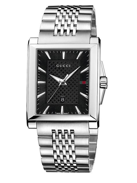 gucci mens silver stainless steel watch|gucci quartz watch stainless steel.